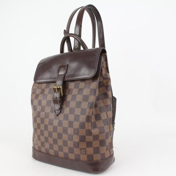Louis Vuitton Damier Ebene Soho Backpack 12lv2 - Picture 2 of 12